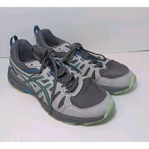 ASICS GEL-Venture 7 Women’s Turquoise Gray Size 10 Running Trail Shoes